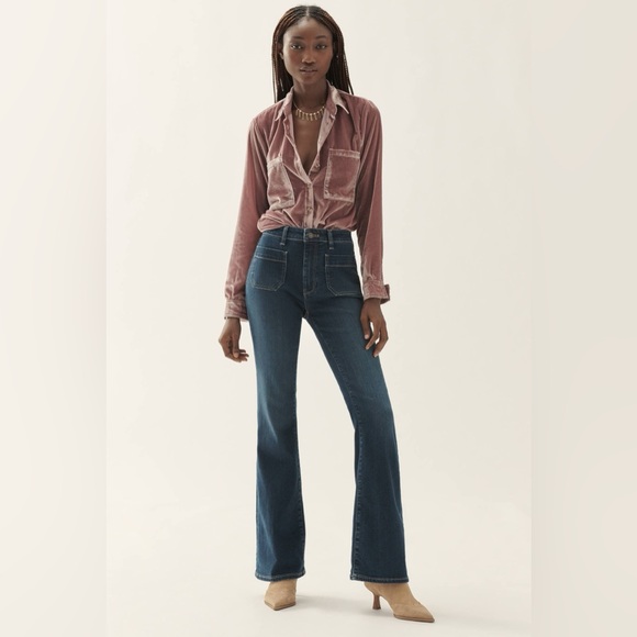 Anthropologie Denim - Anthropologie The Icon Flare Jeans by Pilcro: Mid-Rise Edition
